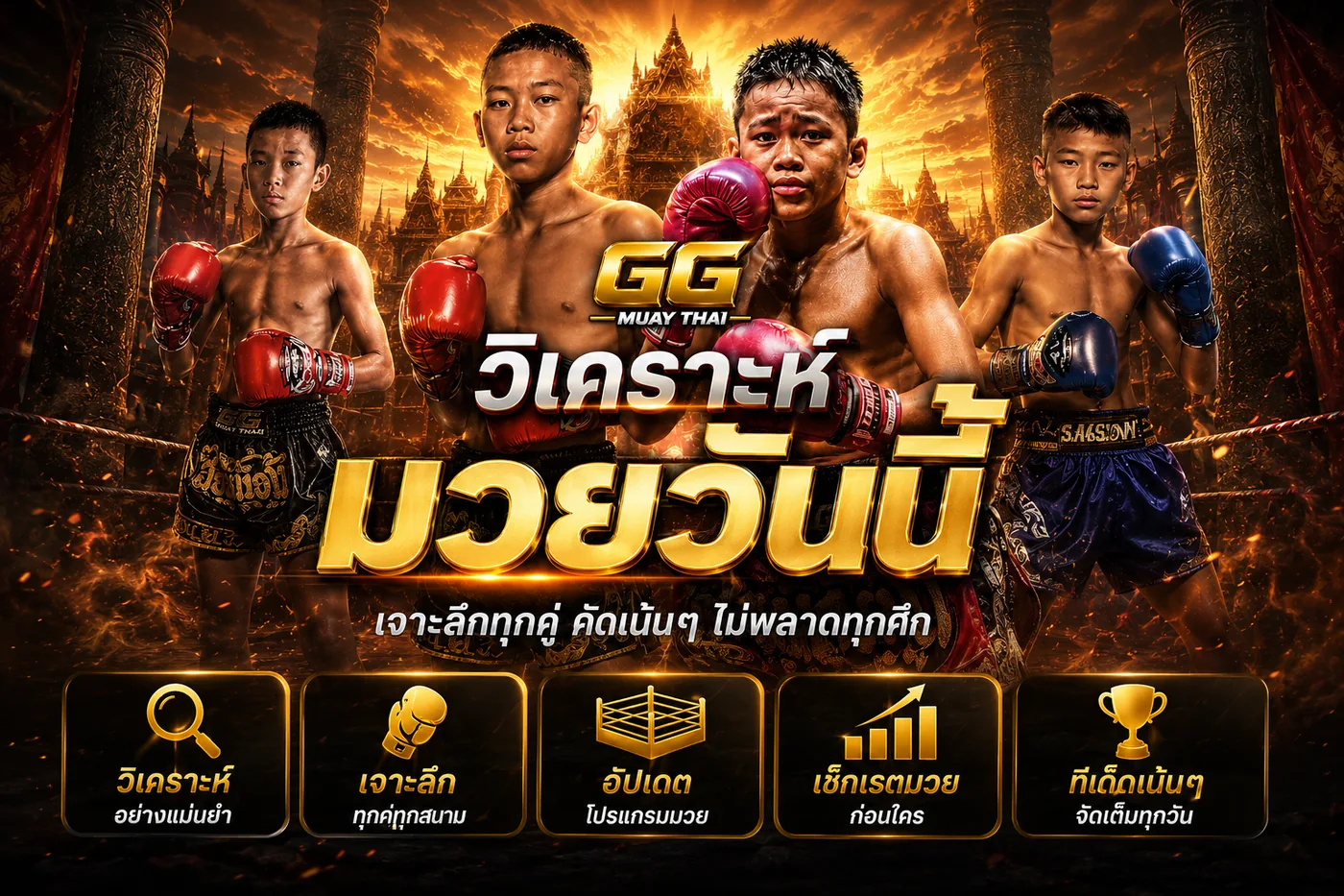 วิเคราะห์มวยวันนี้
